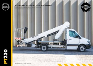 Telescoophoogwerkers op vrachtwagens ISOLI PT230