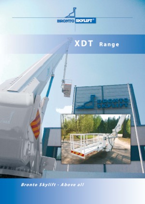 Telescoophoogwerkers op vrachtwagens Bronto Skylift S 37 XDT