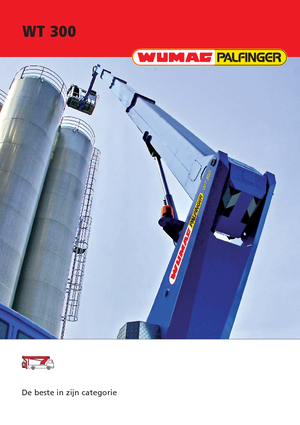 Telescoophoogwerkers op vrachtwagens Wumag-Palfinger WT 300.3