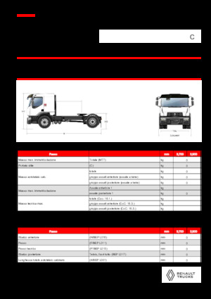 Trekkers Renault C CAB2300 460 4X2 T E6