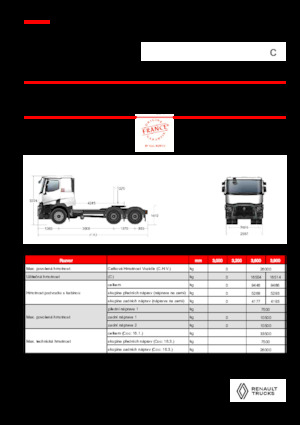 Trekkers Renault C T6X4 OFF ROAD 13L E6