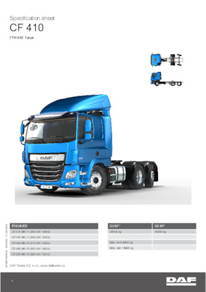 Trekkers DAF CF 430 FTN