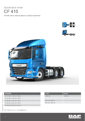 Trekkers DAF CF 430 FTS