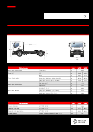 Trekkers Renault D 19 WIDE 4X2 T 460 E6