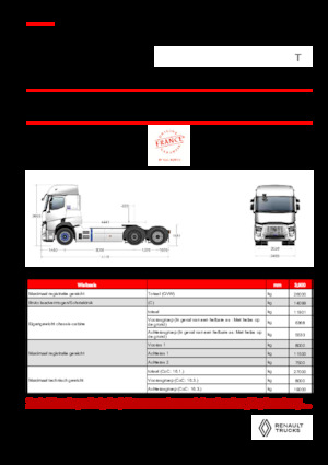 Trekkers Renault E-TECH T - T6x2 TAG
