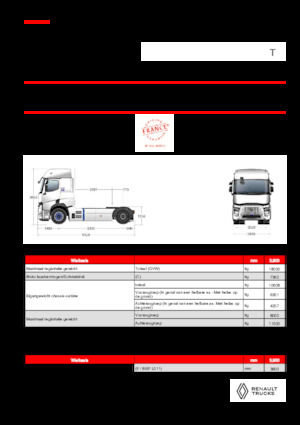 Trekkers Renault RT E-TECH T - T4x2