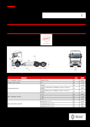 Trekkers Renault RT E-TECH T - T6x2 TAG