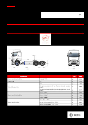 Trekkers Renault RT E-TECH T - T6x2 TAG