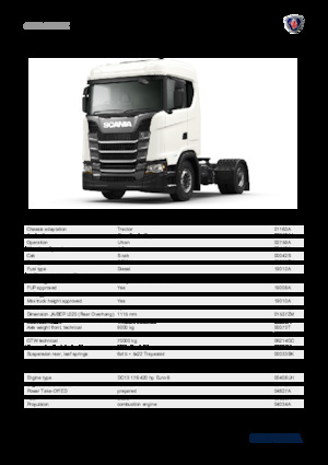 Trekkers Scania S 420 A4x2NZ