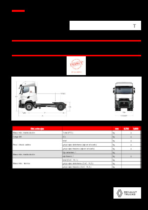 Trekkers Renault T HIGH T4X2 X-LOW 13L E6