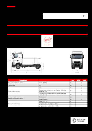 Trekkers Renault T HIGH T4X2 X-LOW 13L E6