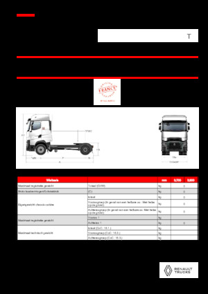 Trekkers Renault T HIGH T4X2 X-LOW 13L E6
