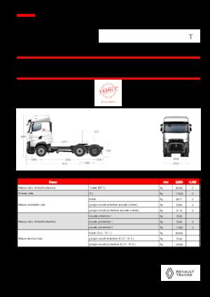 Trekkers Renault T HIGH T6X2 PUSHER 13L E6