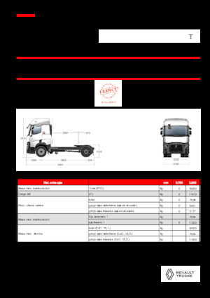 Trekkers Renault T T4X2 LOW 13L E6