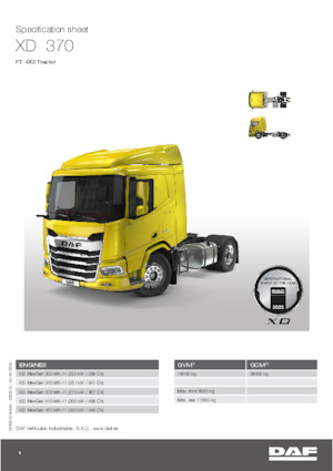 Trekkers DAF XD 370 FT