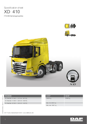 Trekkers DAF XD 370 FTG