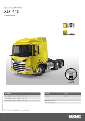 Trekkers DAF XD 370 FTN