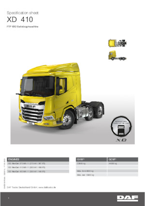 Trekkers DAF XD 410 FTP