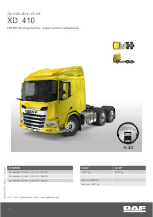 Trekkers DAF XD 370 FTS