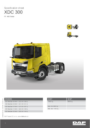 Trekkers DAF XDC 300 FT