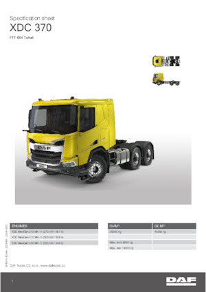 Trekkers DAF XDC 410 FTT