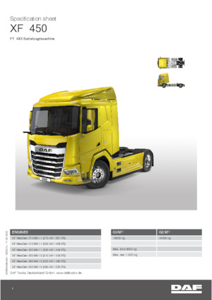Trekkers DAF XF 480 FT