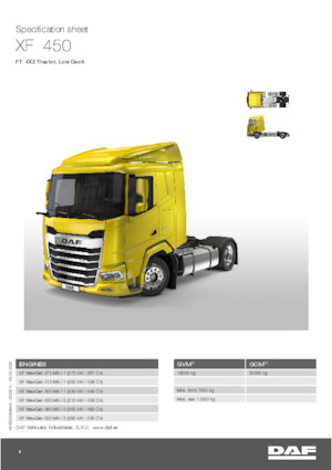 Trekkers DAF XF 410 FT Low Deck