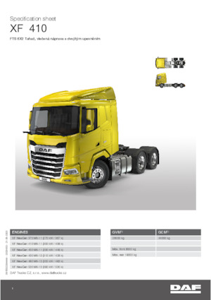 Trekkers DAF XF 410 FTS