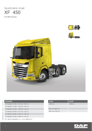 Trekkers DAF XF 480 FTG