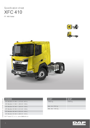 Trekkers DAF XFC 480 FT