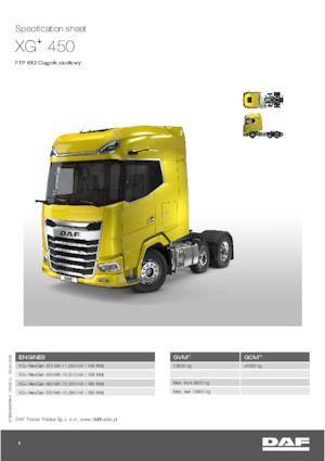 Trekkers DAF XG+ 430 FTP