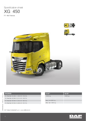 Trekkers DAF XG 480 FT