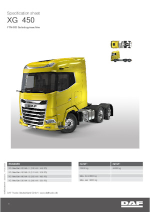 Trekkers DAF XG 450 FTN