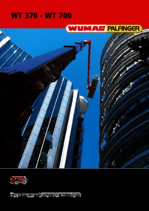 Telescoophoogwerkers op vrachtwagens Palfinger WT 450