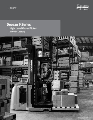 Orderverzameltrucks Doosan B15OP-9 