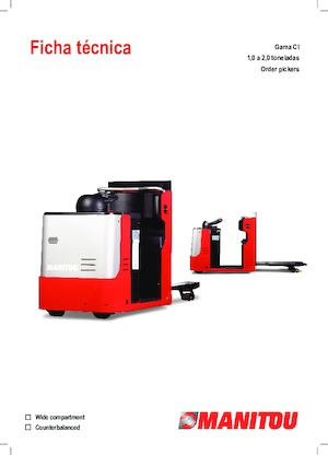 Orderverzameltrucks Manitou CI 20