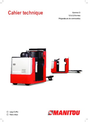 Orderverzameltrucks Manitou CI 20
