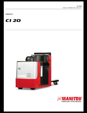 Orderverzameltrucks Manitou CI 20