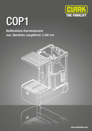 Orderverzameltrucks Clark COP 1