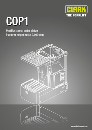Orderverzameltrucks Clark COP 1
