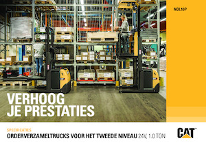 Orderverzameltrucks Caterpillar NOL10P 