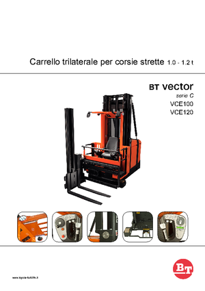 Elektrische zijladers BT Vector VCE 100