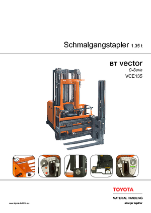 Elektrische zijladers BT Vector VCE 135
