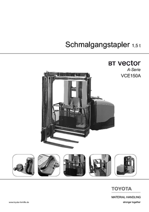 Elektrische zijladers BT Vector VCE 150 A