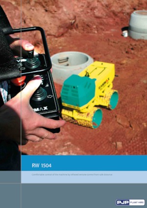 Greppelwalsen Rammax RW 1504 HK