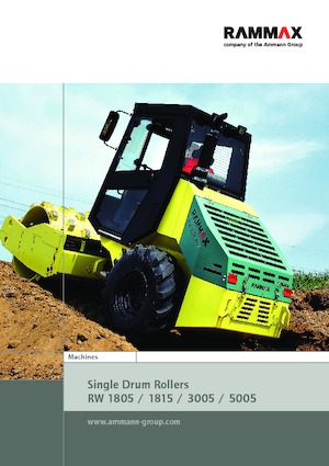 Enkele-trommelwals Rammax RW 5005