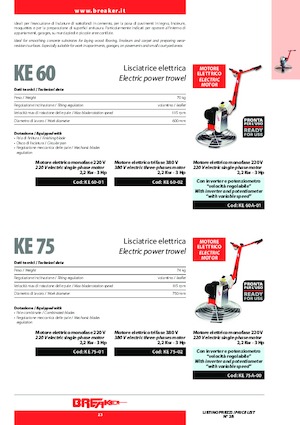 Betonmolens Breaker KE 60-01