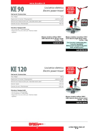Betonmolens Breaker KE 90-02