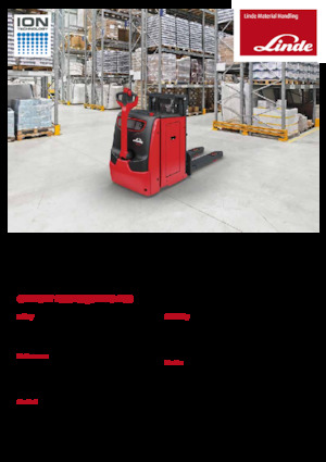 Walkie stapelaars Linde D10