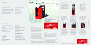 Walkie stapelaars Linde D12S